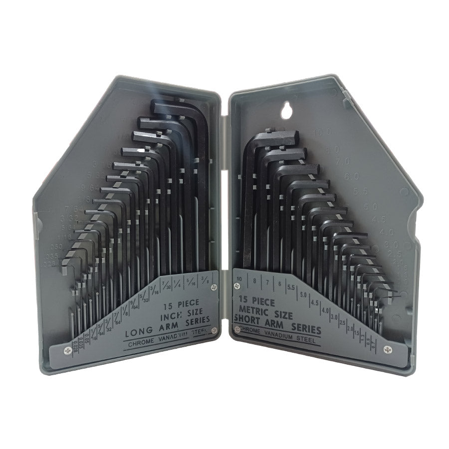 Pack Oferta Toolhub — Juego Llaves Combinadas 15 PZS + Allen 30 PZS