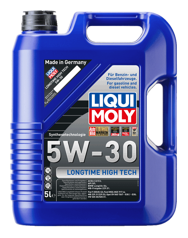 Liqui Moly Longtime High Tech 5W-30 — Aceite Motor Sintético Larga Vida