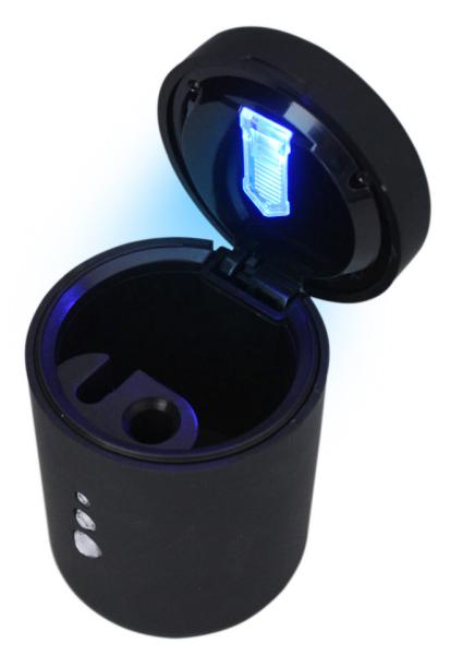Cenicero con LED