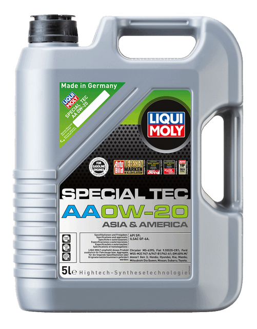 Liqui Moly Special Tec AA 0W-20 — Aceite Motor Ultra Fluido para Híbridos y Modernos