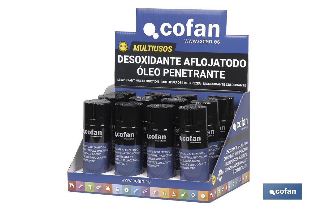 EXPOSITOR AFLOJATODO 400ML. 12 UNDS.