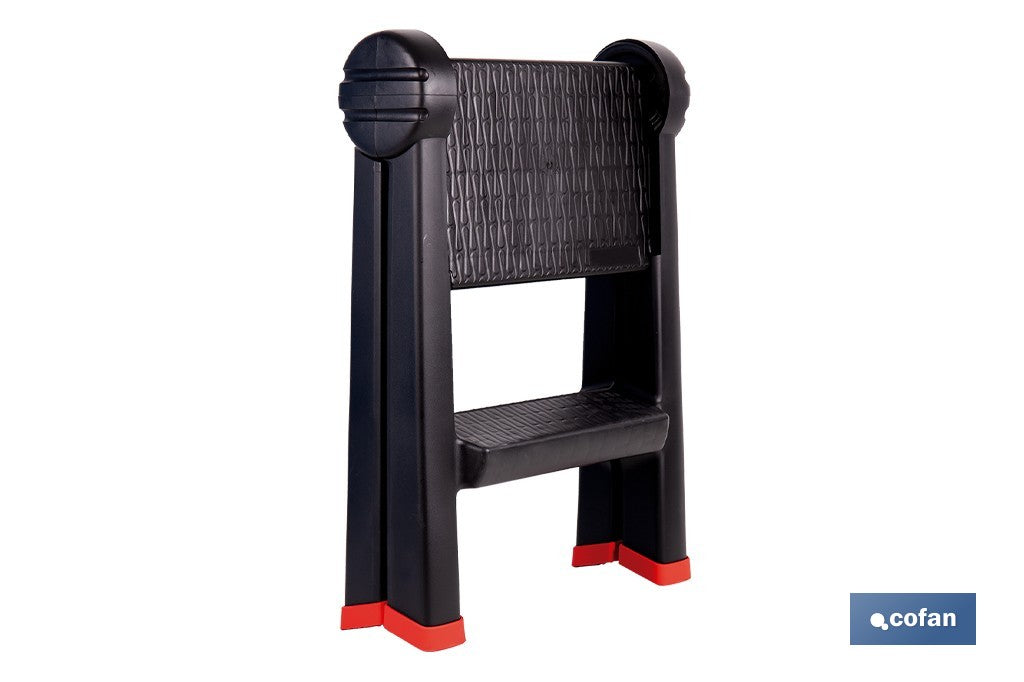 TABURETE ESCALERA 2 PELDAÑOS 470 X 435 X 630 MM