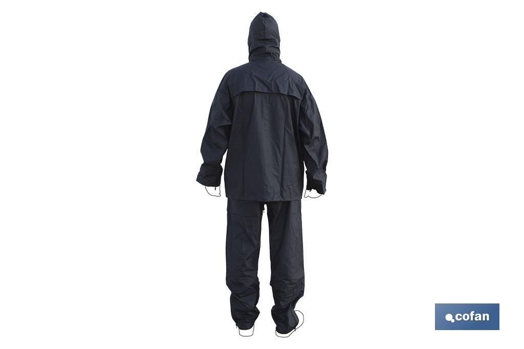 TRAJE DE AGUA PU/PVC AZUL TALLA L