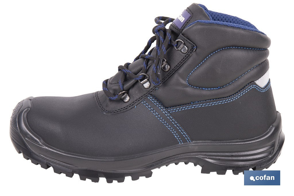 BOTA PIEL NEGRO S3 MODELO ISKUR T 43