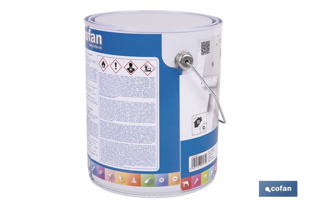 PINTURA ANTIHUMEDAD SINTÉTICA (4 L) "BLANCO SATINADO"