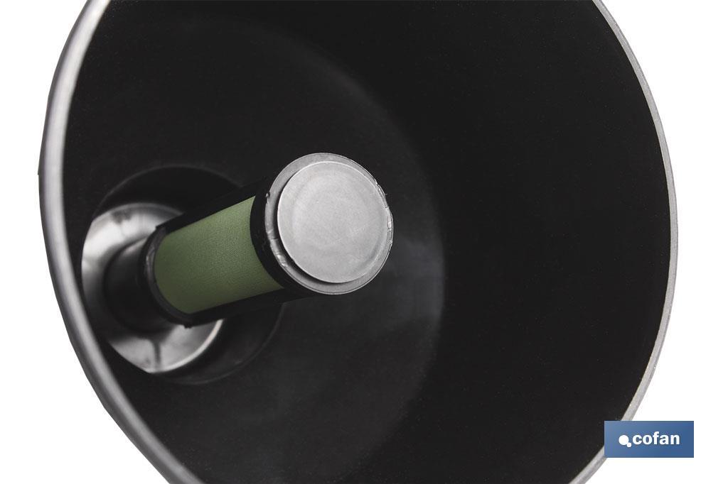 EMBUDO C/FILTRO PARA FUEL (SEPARA SUCIEDAD Y AGUA)