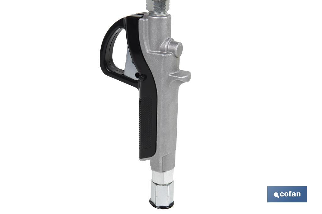PISTOLA LUBRICANTE RECTA CON CONTADOR DIGITAL