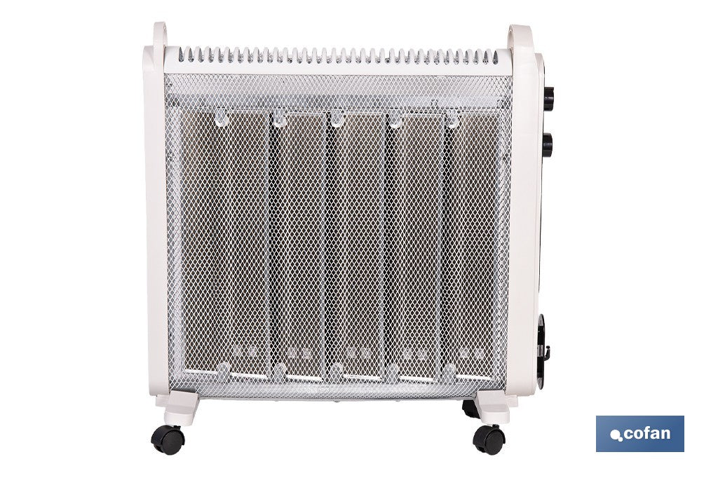 RADIADOR DE MICA BLANCO MODELO ASTANA 2000W