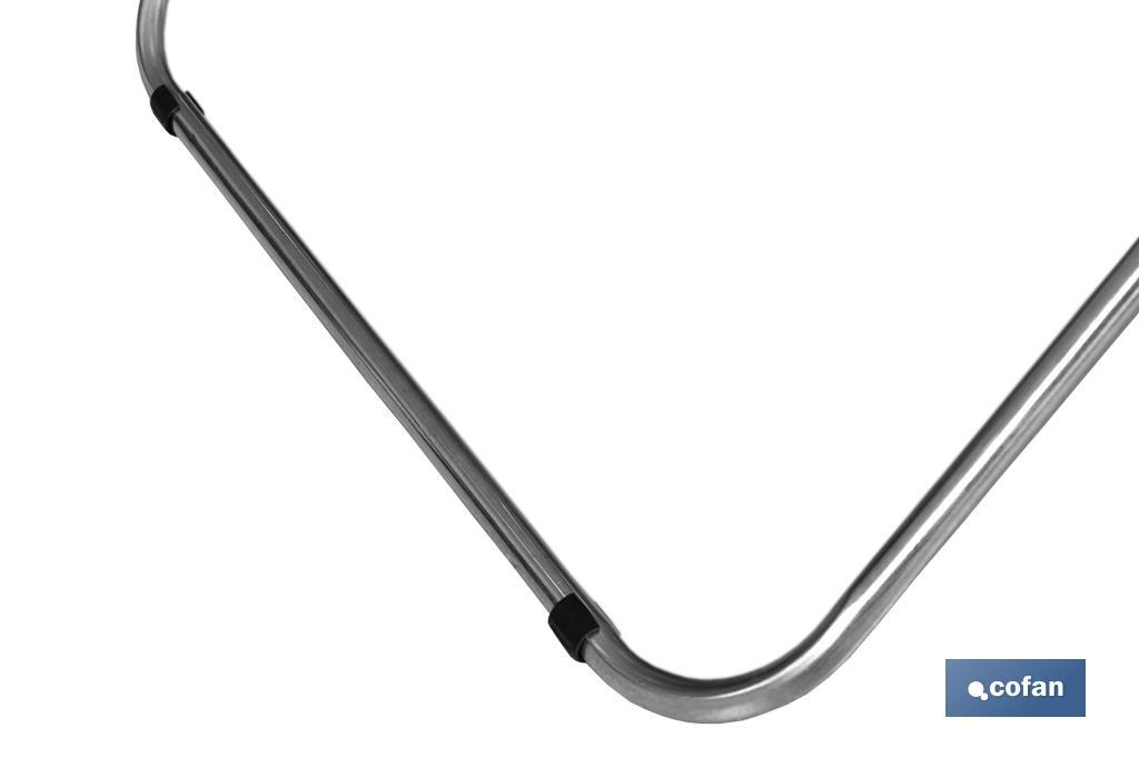 TENDEDERO SUELO CON ALAS PLEGABLES ACERO INOXIDABLE 18 m