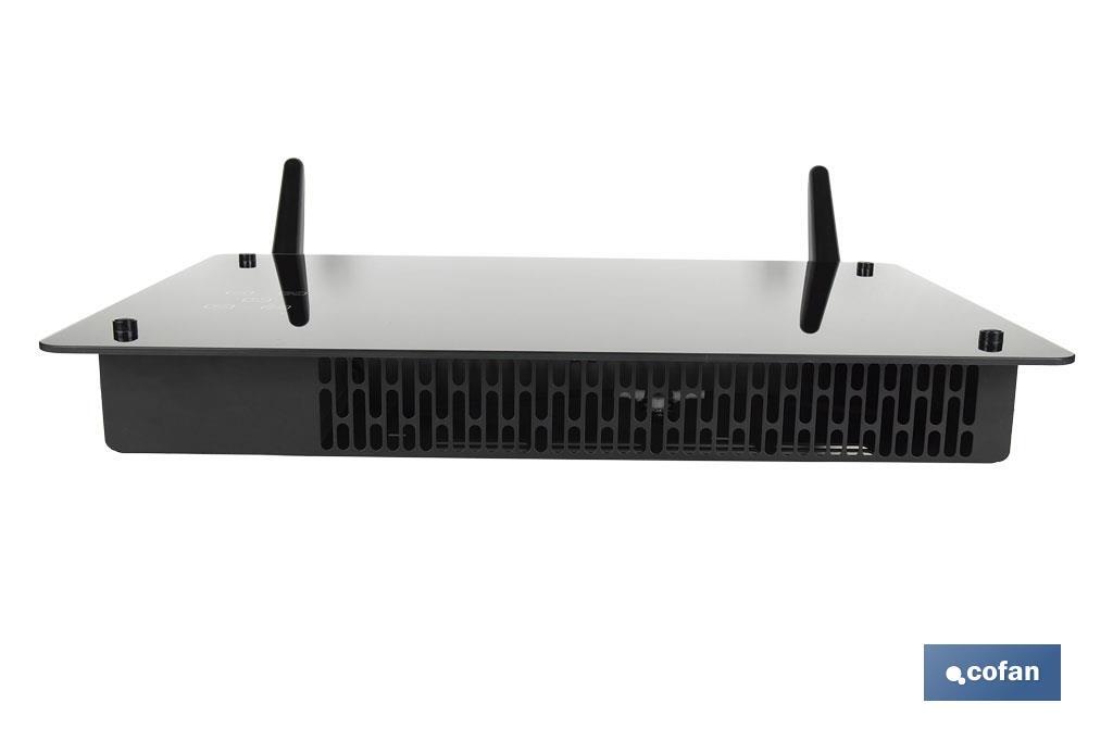 CONVECTOR DE PANEL DE VIDRIO PANTALLA LED 1500 W