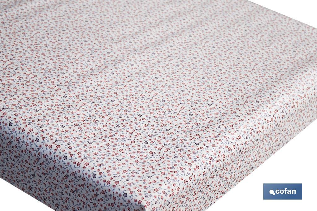 ROLLO DE HULE DISEÑO FLOR 1,40 X 20 M