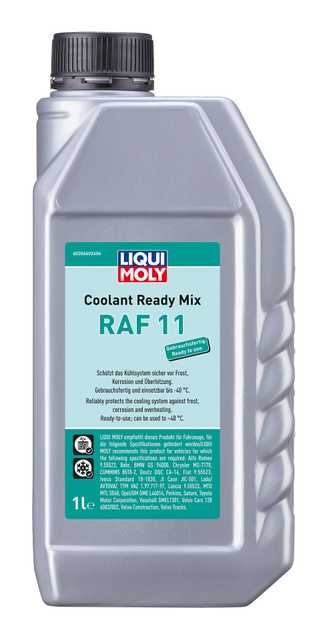 Liqui Moly Anticongelante Refrigerante Ready Mix RAF11 — Listo para Usar