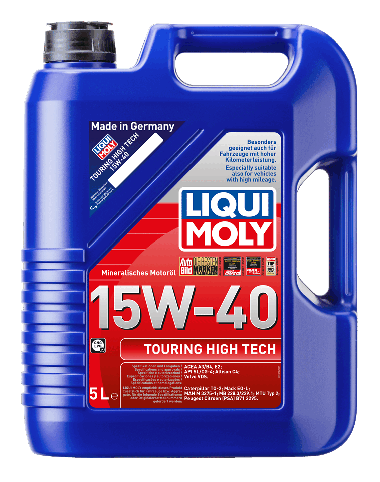 Liqui Moly Touring High Tech 15W-40 — Aceite Motor Mineral Multigrade