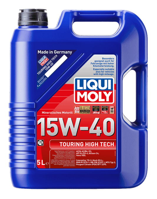 Liqui Moly Touring High Tech 15W-40 — Aceite Motor Mineral Multigrade