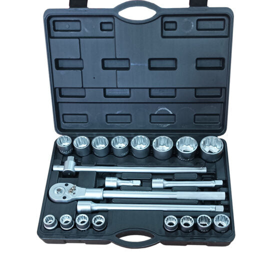 Pack Oferta Toolhub — Juego Autoclé 3/4" 12 Caras 21 PZS