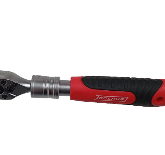 Pack Oferta Toolhub — Carraca Extensible 1/4" con Vasos 13 PZS