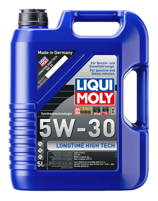 Liqui Moly Longtime High Tech 5W-30 — Aceite Motor Sintético Larga Vida