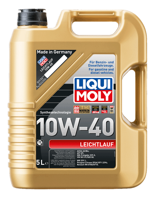 Liqui Moly Leichtlauf 10W-40 — Aceite Motor Semisintético