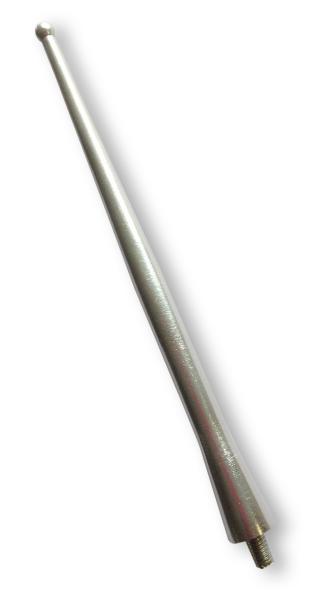 Antena Aluminio Plata 16 cm
