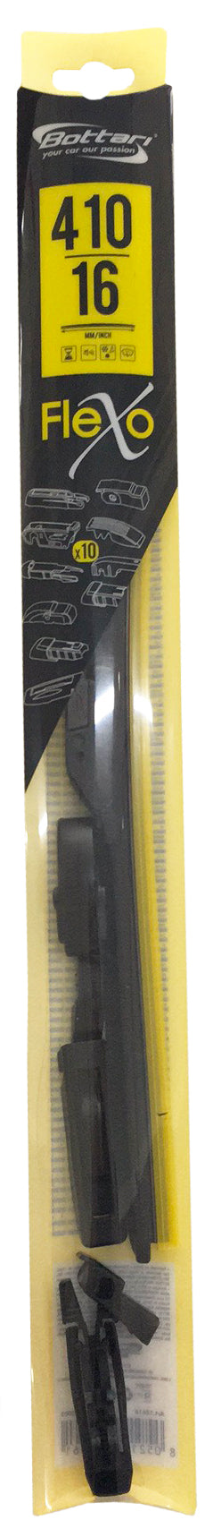 Pack 2 Escobillas FLEXO 410 mm