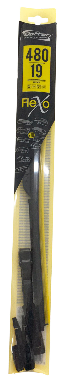 Pack 2 Escobillas FLEXO 480 mm