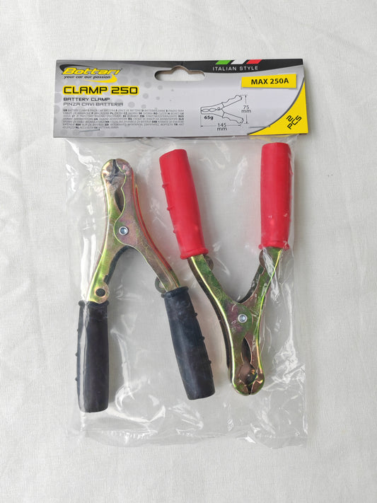 3 Pinzas Acero Zincado Clamp 250 A