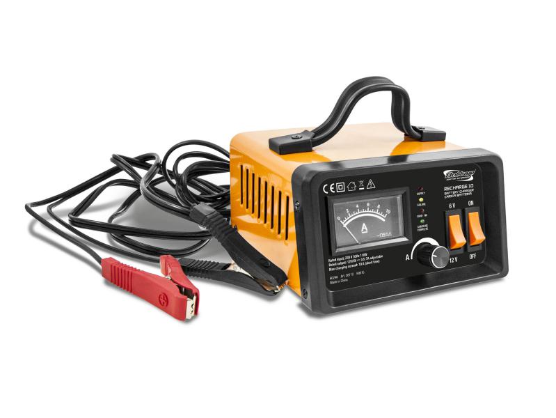 Cargador Batería Metálico Inteligente 10 A
