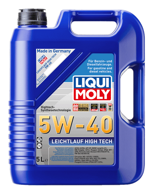 Liqui Moly Leichtlauf High Tech 5W-40 — Aceite Motor Totalmente Sintético