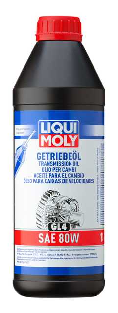 Liqui Moly Aceite de Caja Manual GL4 SAE 80W — Caja de Cambios Manual