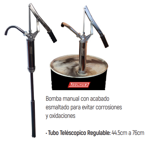 Pack Oferta Toolhub — Bomba Manual Aceite para Bidones