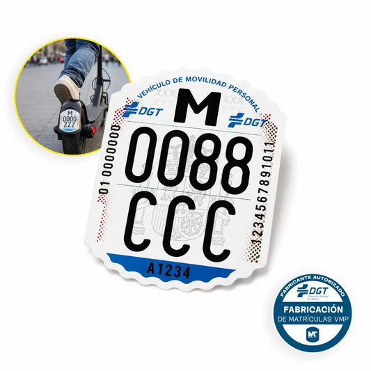 Distintivo VMP / Patinete Eléctrico