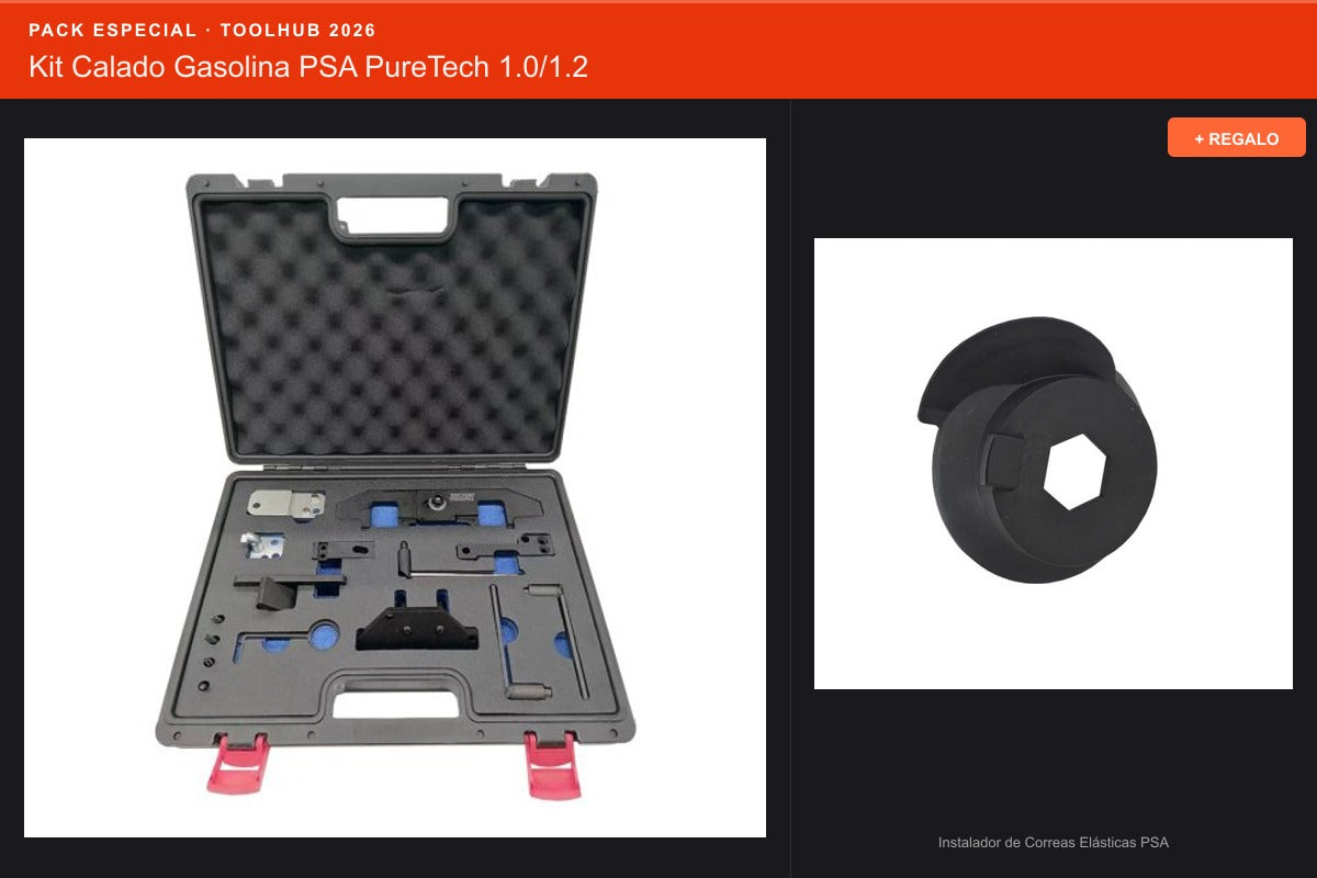 Pack Oferta Toolhub — Kit Calado Gasolina PSA PureTech 1.0/1.2