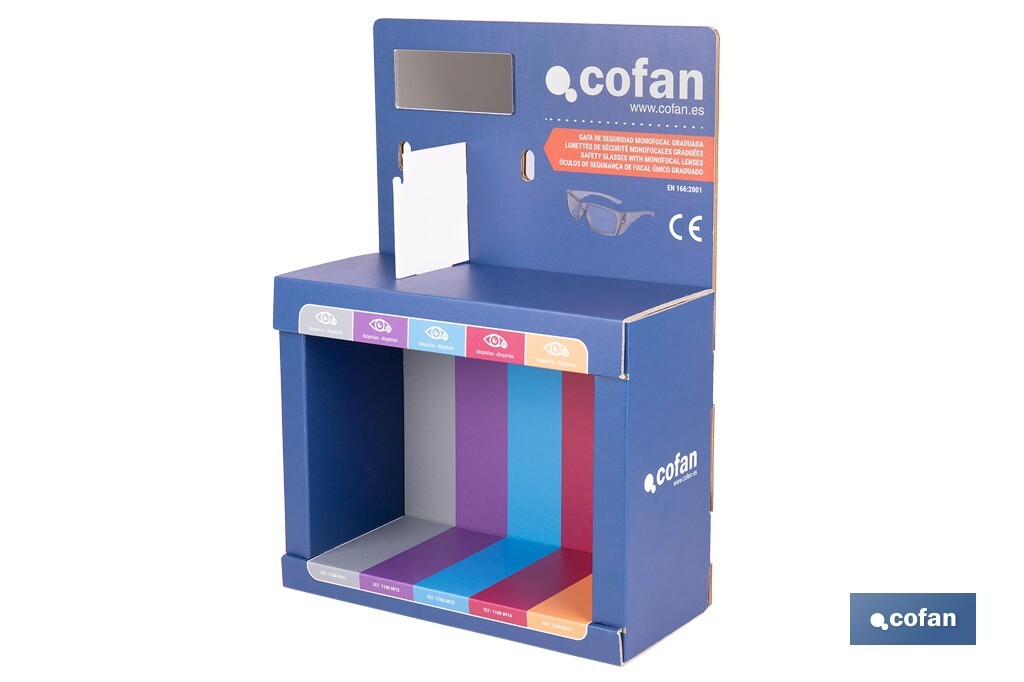 EXPOSITOR CON 20 GAFAS GRADUADAS