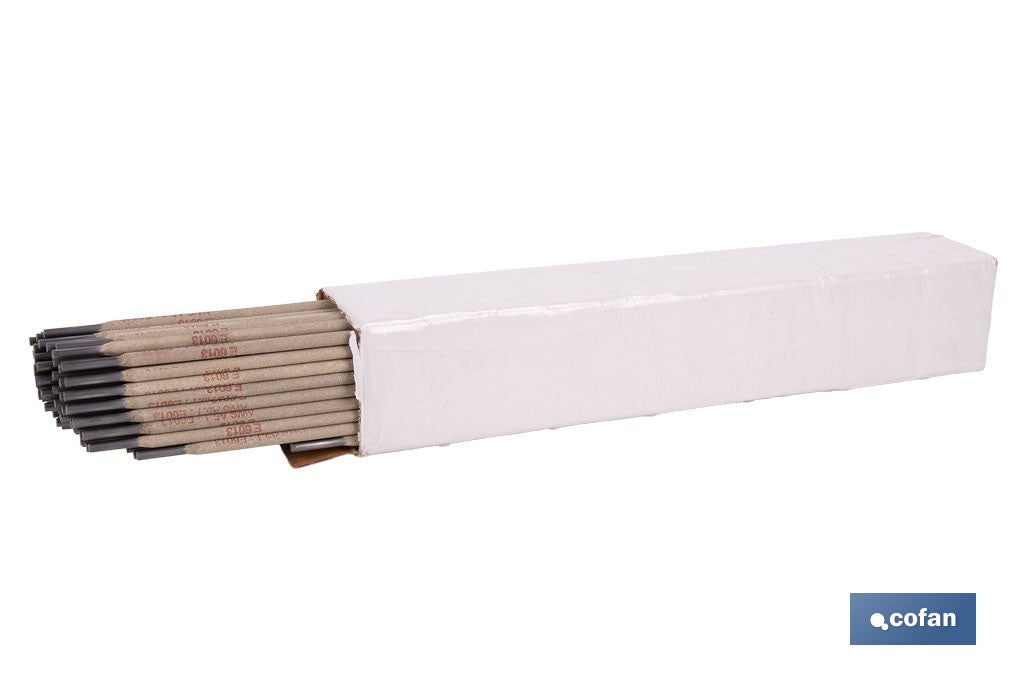 ELECTRODOS DE RUTILO E-6013 Ø2,5 MM 272 UDS. VENTA UNITARIA