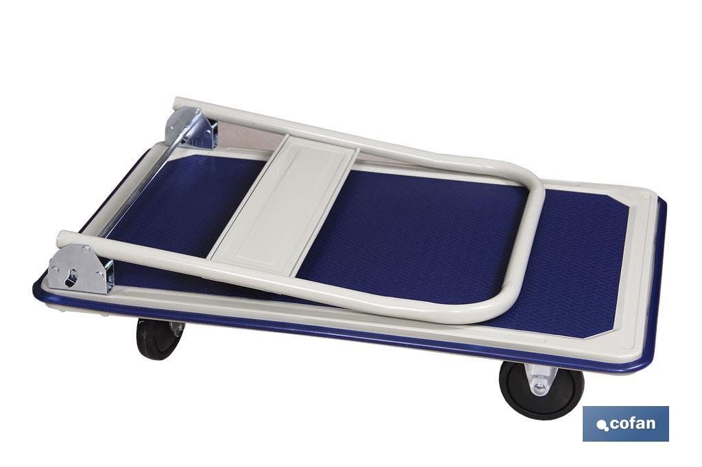 CARRO PLATAFORMA PLEGABLE ACERO 915x615x860 MM
