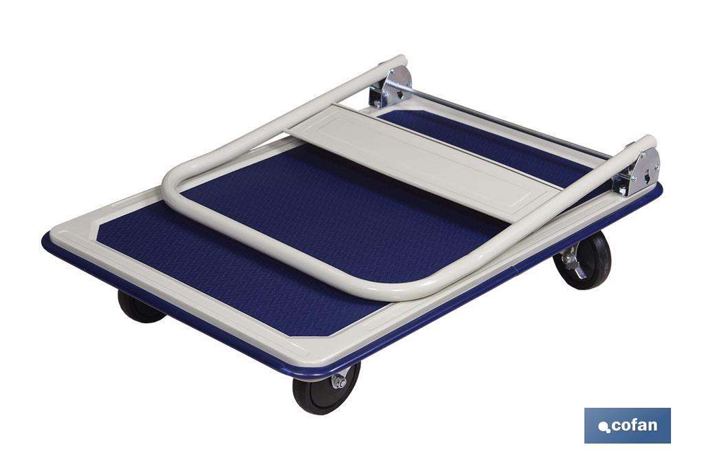 CARRO PLATAFORMA PLEGABLE ACERO 915x615x860 MM