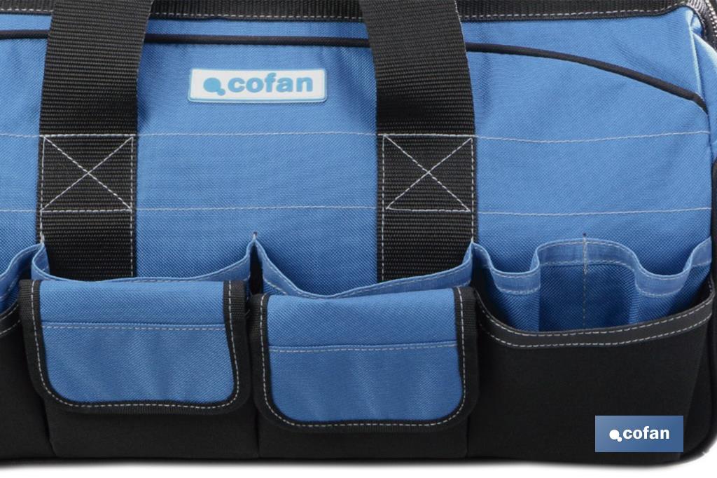BOLSA PORTAHERRAMIENTAS CERRADA 46 X 26 X 28 CM