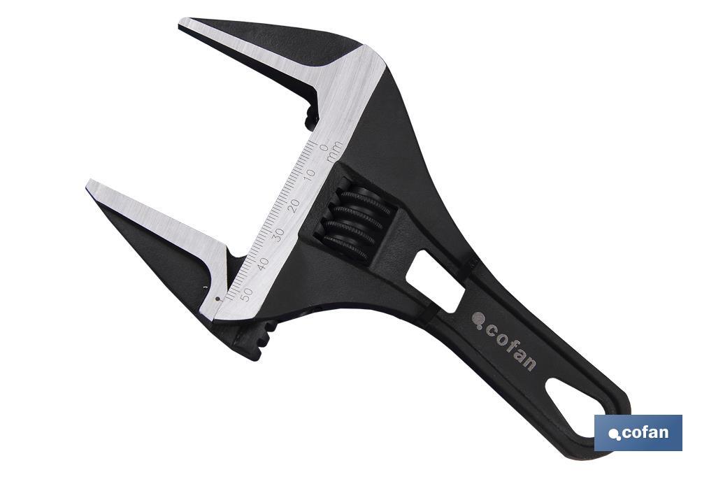 LLAVE AJUSTABLE GRAN APERTURA 12" CORTA