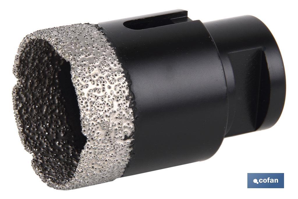 CORONA DIAMANTE PARA USO CON RADIAL 40 mm