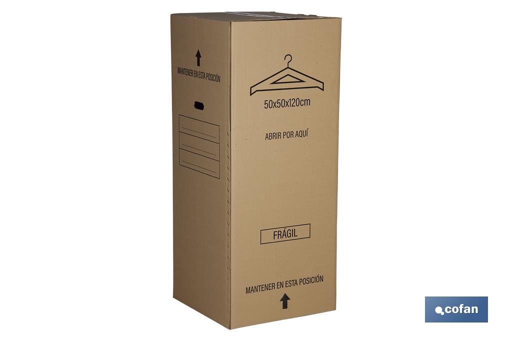 CAJA ARMARIO 50X50X120 CM "Venta unitaria"
