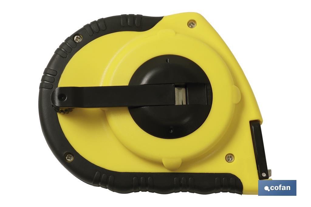 CINTA MÉTRICA ACERO RECUBR. NYLON  30 Mts