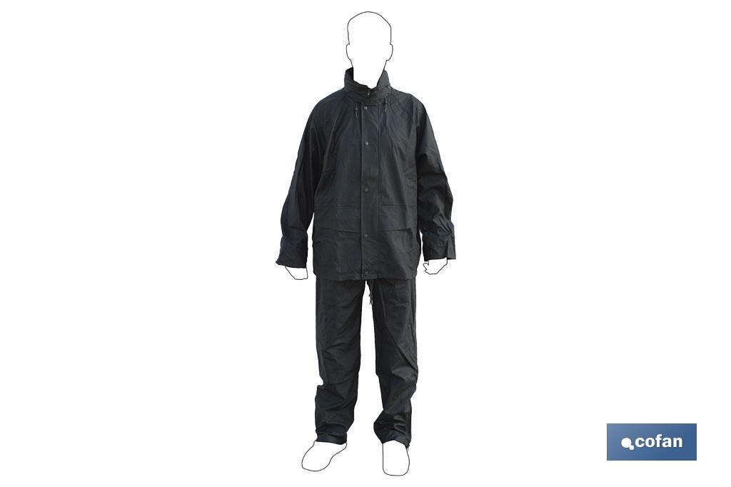 TRAJE DE AGUA PU/PVC VERDE TALLA XXXL