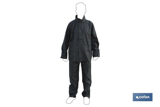TRAJE DE AGUA PU/PVC VERDE TALLA XL