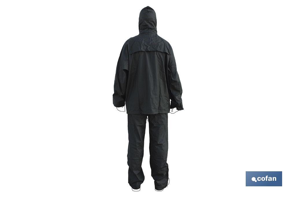 TRAJE DE AGUA PU/PVC VERDE TALLA L