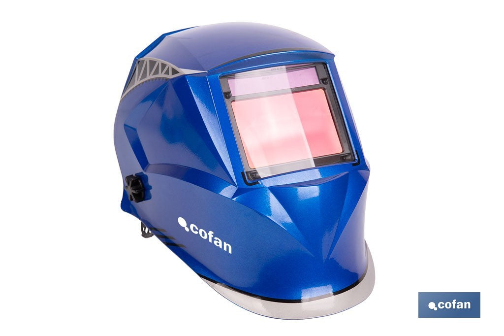 CASCO DE SOLDADURA AUTOMÁTICO BLUE FLYING SHARK (ARC/MIG/MAG/TIG)