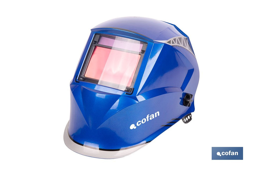 CASCO DE SOLDADURA AUTOMÁTICO BLUE FLYING SHARK (ARC/MIG/MAG/TIG)