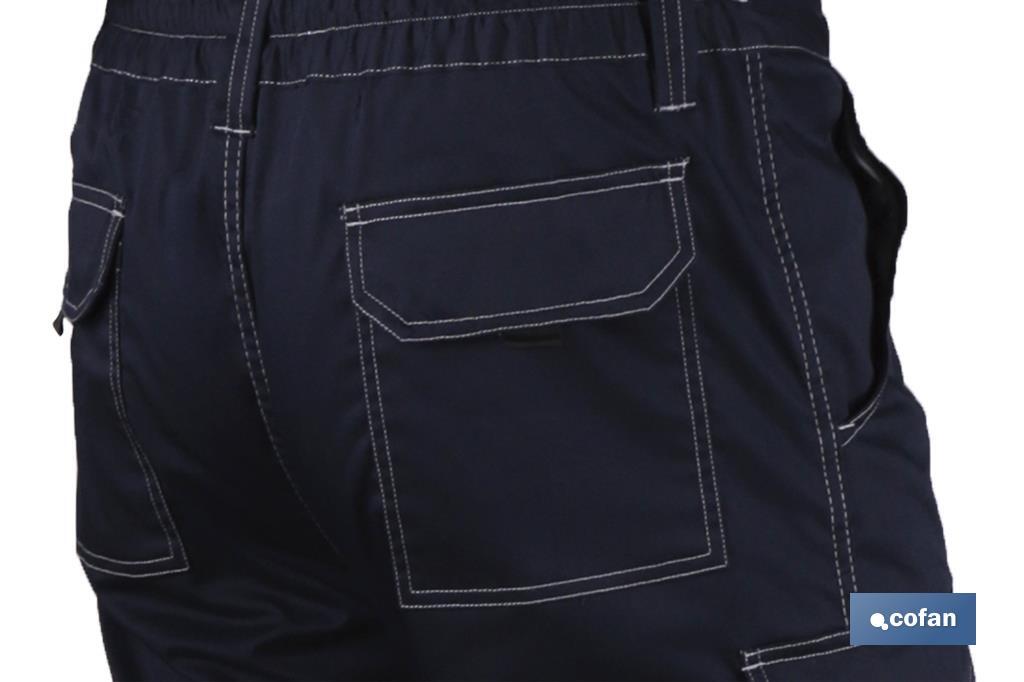 PANTALÓN DE TRABAJO TIPO DENIM MODELO GRASBERG 240 G/M2 AZUL TALLA 38