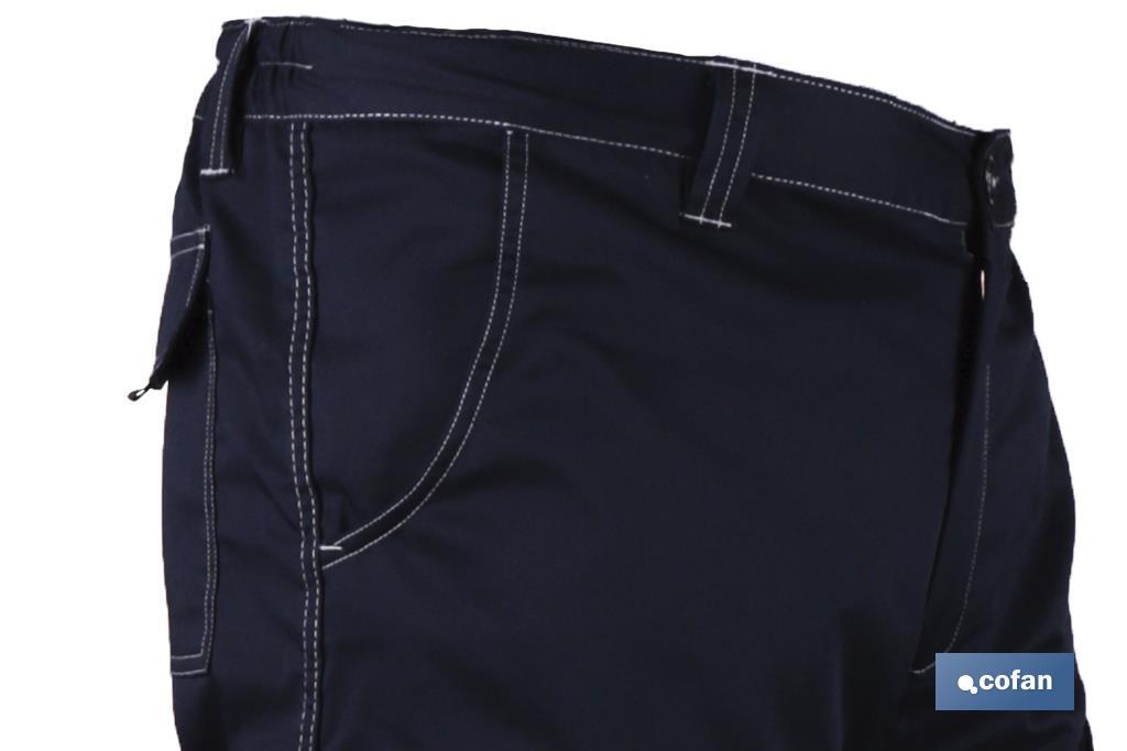 PANTALÓN DE TRABAJO TIPO DENIM MODELO GRASBERG 240 G/M2 AZUL TALLA 38