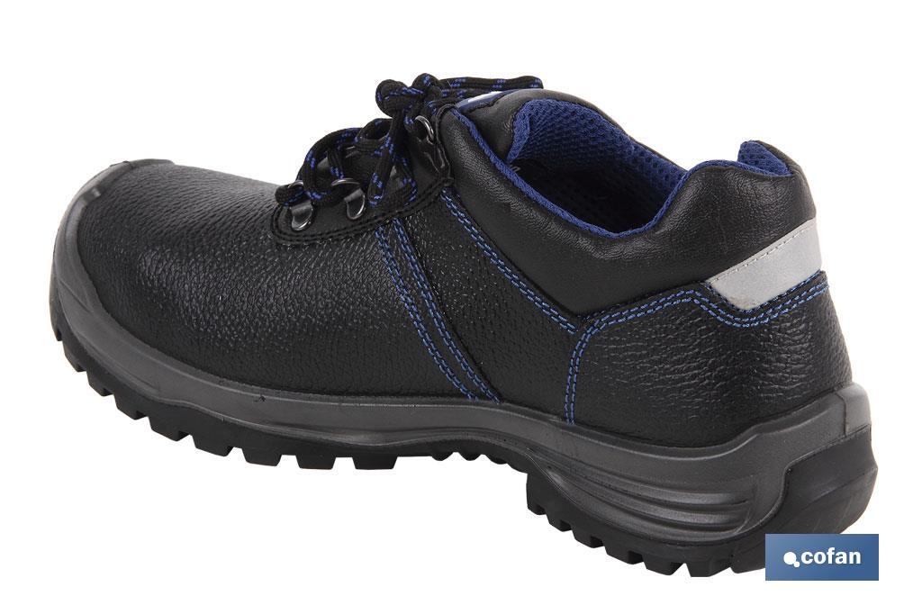 ZAPATO PIEL NEGRA S3 MODELO MIRTO T 36