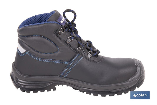 BOTA PIEL NEGRO S3 MODELO ISKUR T 43